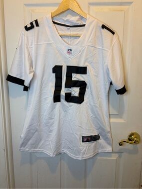 NFL On-Field Gardner Minshew II White Football Jersey with Black Number 15